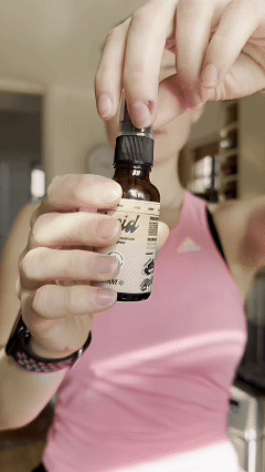 Move Mushroom Elixir Supplement – Natural Energy & Focus | Blood Orange & Rosemary | 30ml