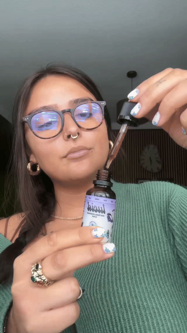 Mellow Mushroom Elixir – Natural Calm & Sleep Support | Lavender & Vanilla | 30ml