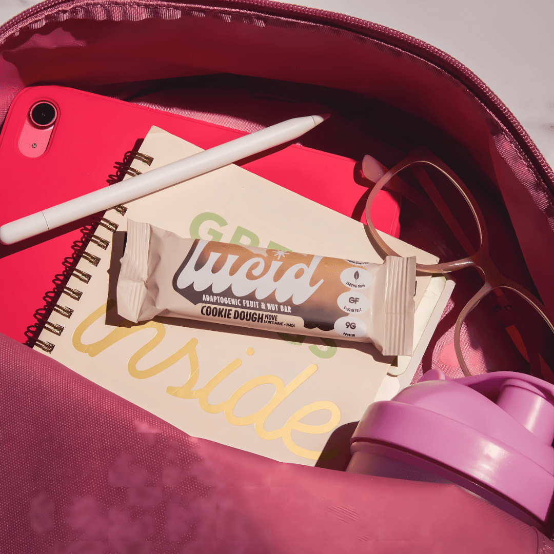 Lucid Bar – Cookie Dough | Energy & Focus - LucidLucidSnack BarLucid Bar – Cookie Dough | Energy & Focus