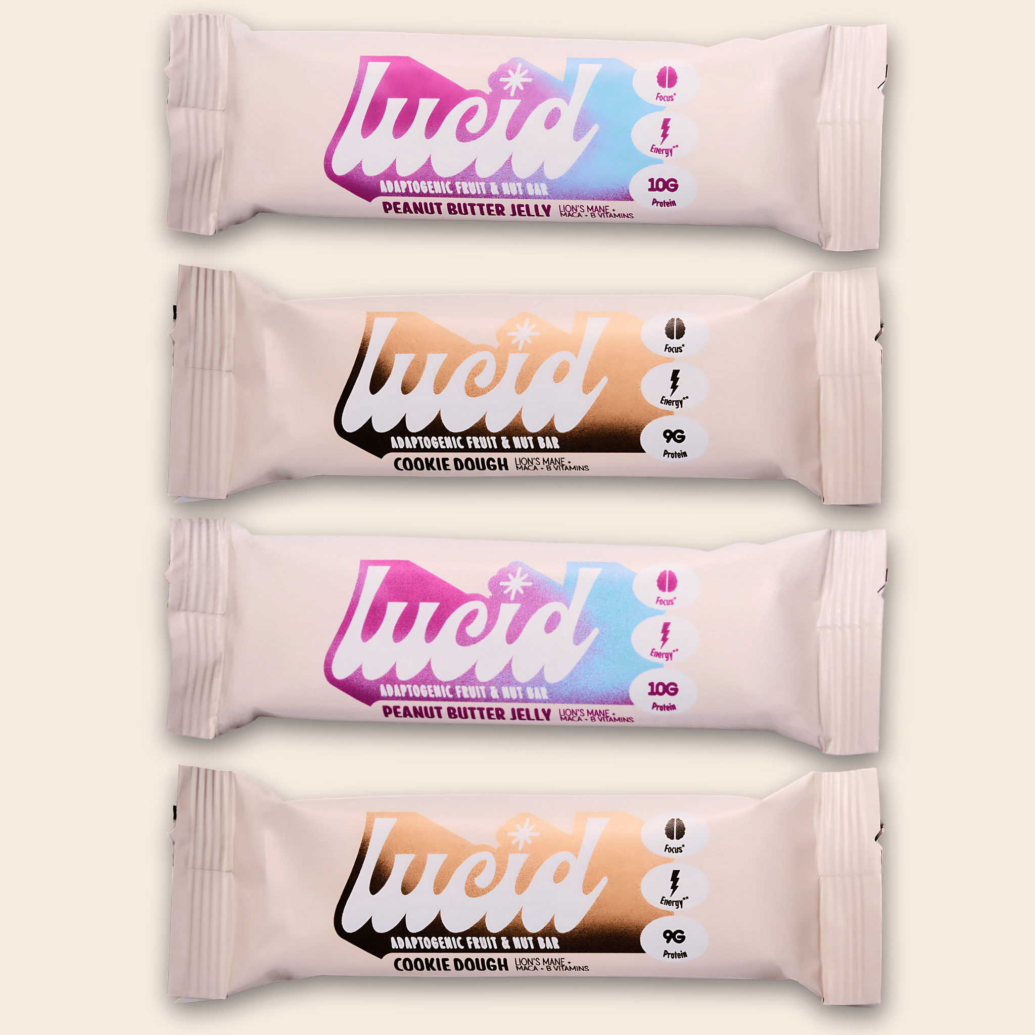 Mush Love Mix Pack | Energy & Focus - LucidLucidSnack BarMush Love Mix Pack | Energy & Focus