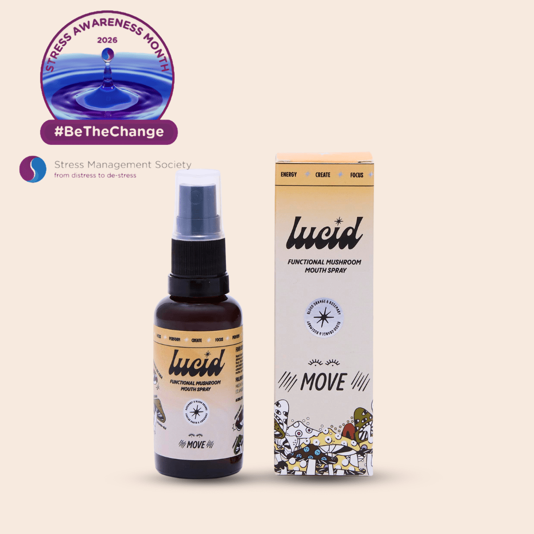 Move Mushroom Elixir Supplement – Natural Energy & Focus | Blood Orange & Rosemary | 30ml - LucidLucidMouth SprayMove Mushroom Elixir Supplement – Natural Energy & Focus | Blood Orange & Rosemary | 30ml